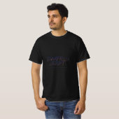 天体写真Tシャツ 星空スクリプト テキストベース Tシャツ (正面フル)