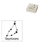 天体占星術山羊座 ラバースタンプ (押印)