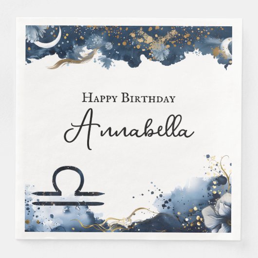 天体占星術蠍座誕生日 (正面)