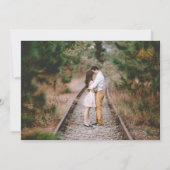 天体夜空のウェディング セーブザデート (裏面)