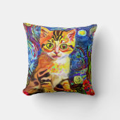 天体子猫 クッション (正面)