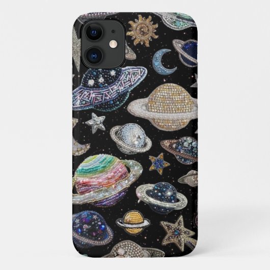 天体宝石銀河系電話ケース Case-Mate iPhoneケース (裏面)