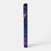 天体射手座〔占星術の〕十二宮図標識 iPhoneケース (左側面)