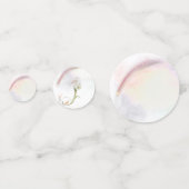 天体射撃、 発砲星紙紙吹雪 コンフェッティ (裏面)