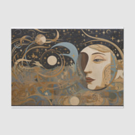 天体抽象芸術幾何絵画の分離 薄葉紙