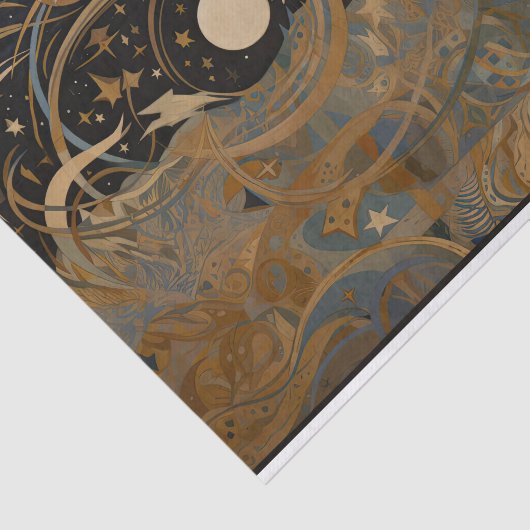 天体抽象芸術幾何絵画の分離 薄葉紙 (詳細)