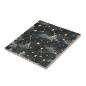 天体星座の星のパターン (1) タイル (側面)