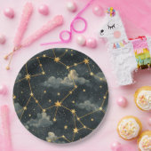 天体星座の星のパターン (1) ペーパープレート (パーティー)