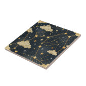 天体星座の星のパターン (2) タイル (側面)