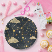 天体星座の星のパターン (2) ペーパープレート (パーティー)