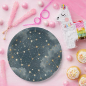 天体星座の星のパターン (4) ペーパープレート (パーティー)