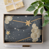 天体星座の星柄（2） 薄葉紙 (ギフト)