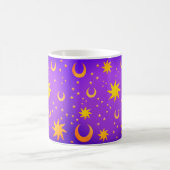 天体月と星 コーヒーマグカップ (中央)