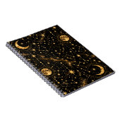 天体月と星 ノートブック (右側)
