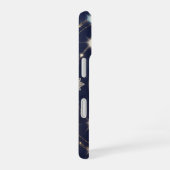天体月のサイクルマンダラ - 神聖幾何学 iPhone 16ケース (右側面)