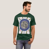 天体月マンダラ Tシャツ (正面フル)