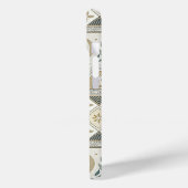天体植物のフォークアート シームレス パターン Case-Mate iPhoneケース (裏面 / 左)