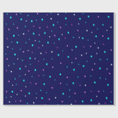 天体水玉模様 ラッピングペーパー (フラット)