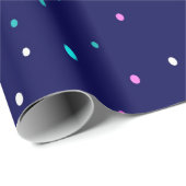 天体水玉模様 ラッピングペーパー (ロールコーナー)
