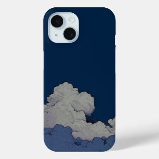 天体満天の夜空と雲 iPhoneケース iPhone 15ケース
