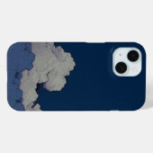 天体満天の夜空と雲 iPhoneケース Case-Mate iPhoneケース (裏面 (横))