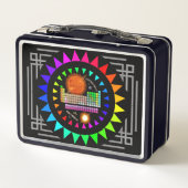 天体物理周期表科学金属弁当箱 メタルランチボックス (裏面)