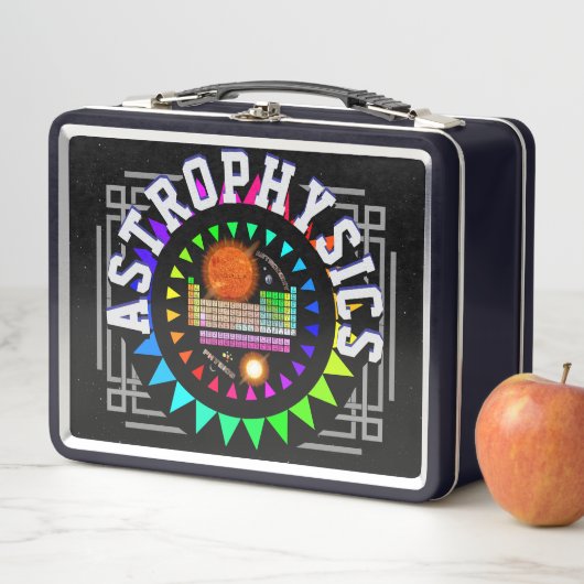 天体物理周期表科学金属弁当箱 メタルランチボックス (インサイチュ)