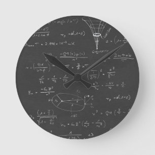 天体物理学の図表および方式 ラウンド壁時計