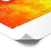 天体物理雪 ポスター (角)