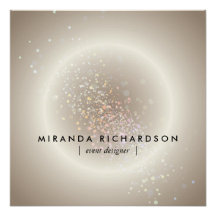 天体紙吹雪グロー金ゴールド