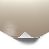 天体紙吹雪グロー金ゴールド ポスター (コーナー)