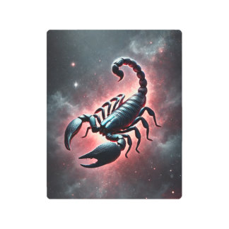 天体蠍座 メタルプリント