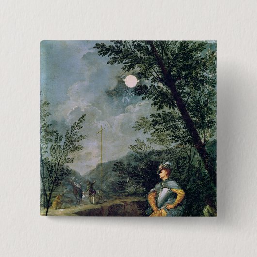 天体観測 缶バッジ (正面)