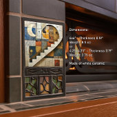 天体調和幾何学的モザイク タイル