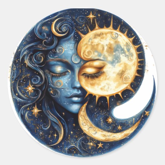天体調和 ラウンドシール (正面)