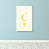 天体赤面 キャンバスプリント (インサイチュ (ウッドフロア))