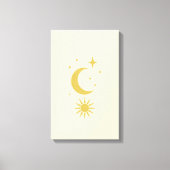 天体赤面 キャンバスプリント (正面)