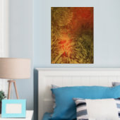 天体金箔プリント 箔ポスター (インサイチュ (寝室))