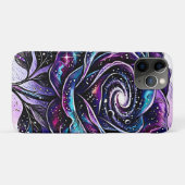 天体銀河バラ渦巻星雲 オーダーメイド商品 Case-Mate iPhoneケース (裏面(横))