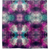 天体銀河系模様 シャワーカーテン (正面)