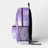 天体銀河系模様 プリントバックパック (右)