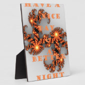 天体銀河：よい一日を＆もっと良いものを フォトプラーク (側面)