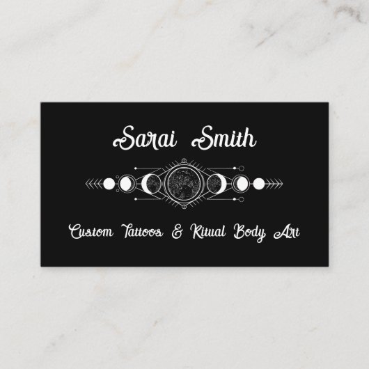 天体錬金術の名刺 名刺 (正面)