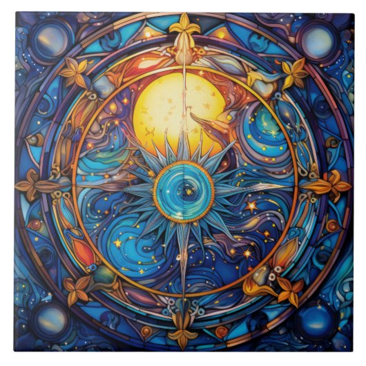 天体陶瓦 タイル (正面)