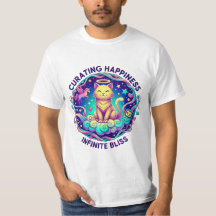 天体魔法とユニコーンドリーム グラフィックTシャツ