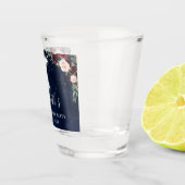 天体 ムーン スターズ フローラル ブライズメイド パーティー ショットグラス (右)