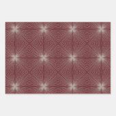 天体，月，太陽，猫，スターバスト ラッピングペーパーシート (正面)