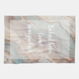 天体 – 白 キッチンタオル