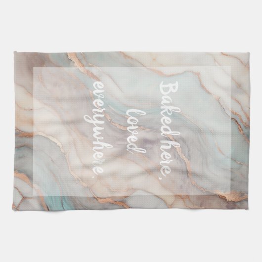 天体 – 白 キッチンタオル (横)