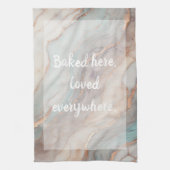 天体 – 白 キッチンタオル (縦)